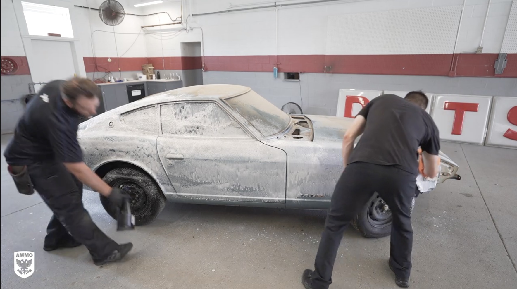 Arise, Lazarus: Washing A Datsun 280Z That Has Been Sitting Since The Bicentennial