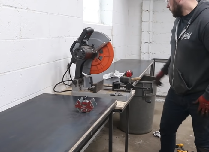 This Chop Saw Metal Cutting Station Is Something We Need In Our Shop And You Might Too!