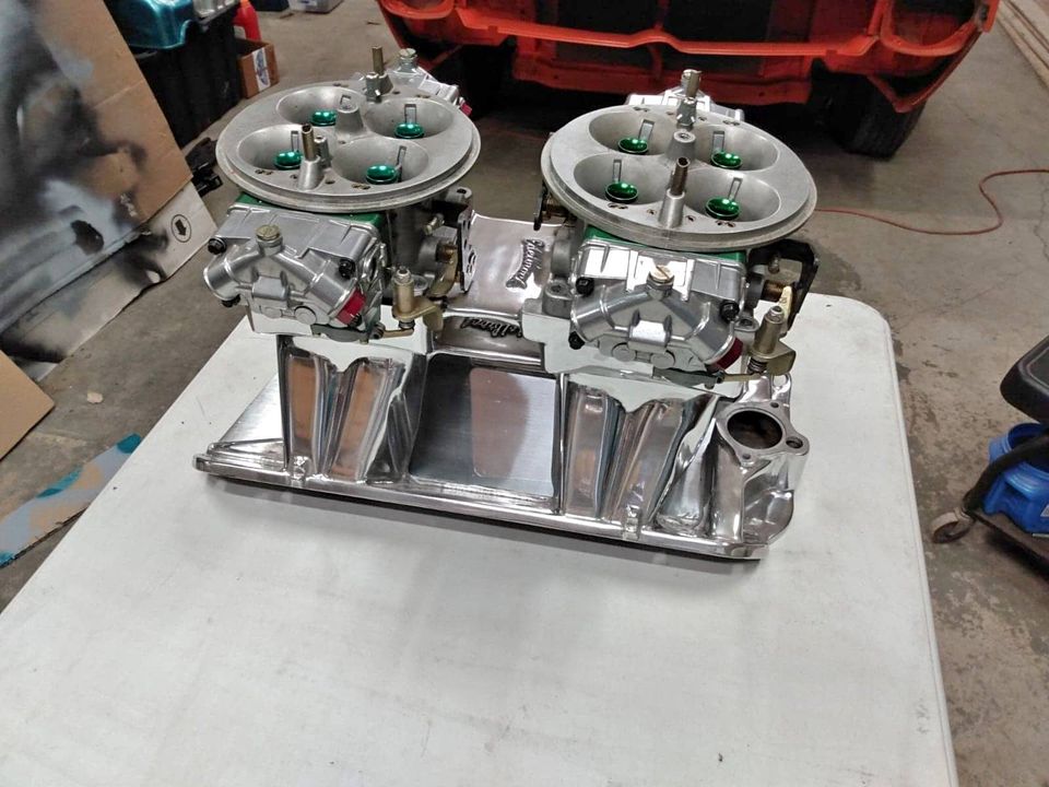Oddball Speed Parts You Don’t See Every Day: An Edelbrock AMC Tunnel Ram With DUAL 1050 Holley Dominator Carbs